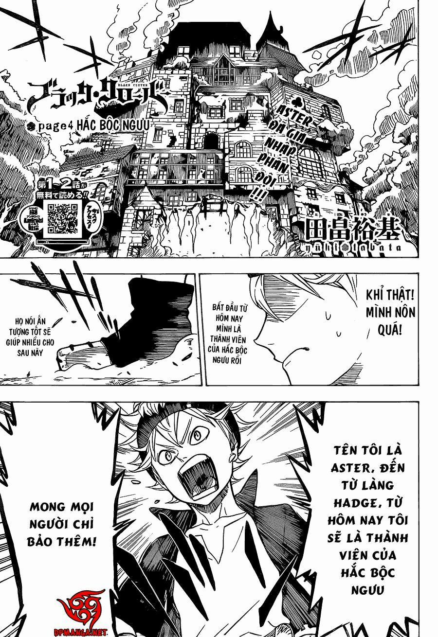 Black Clover – Pháp Sư Không Phép Thuật 4 trang 0