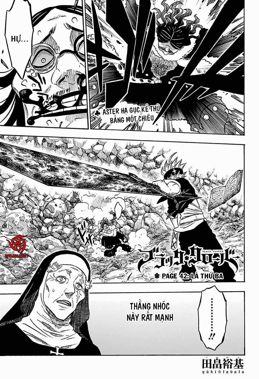 Black Clover – Pháp Sư Không Phép Thuật 42 trang 0