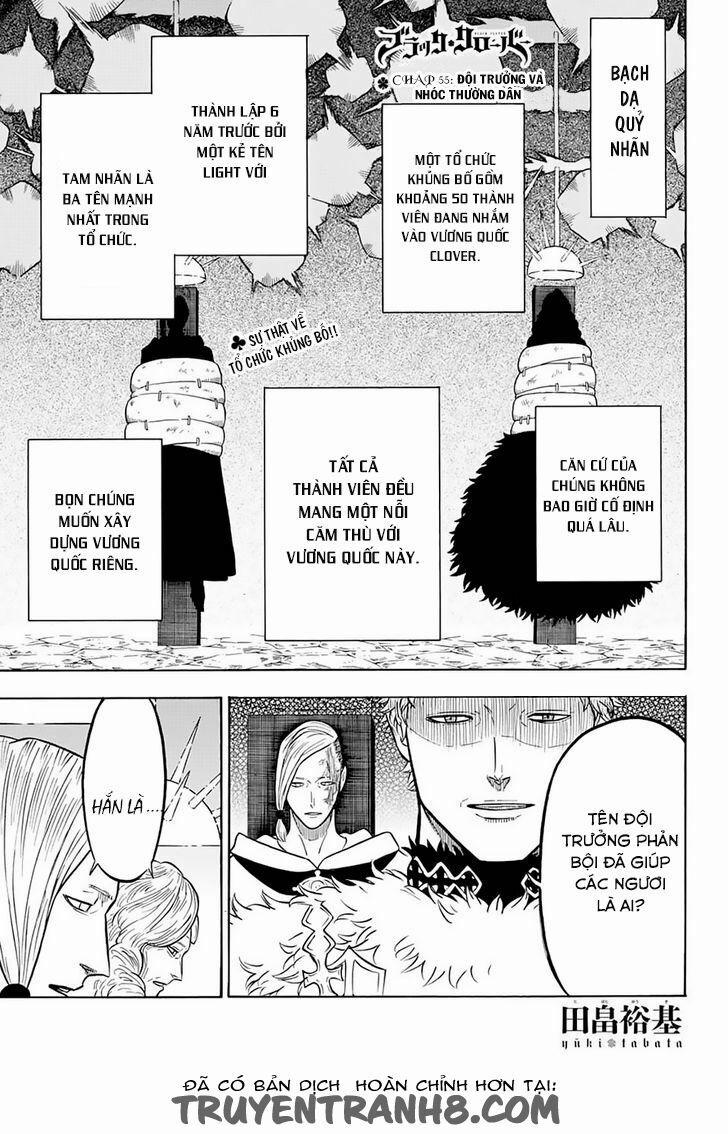 Black Clover – Pháp Sư Không Phép Thuật 55 trang 0
