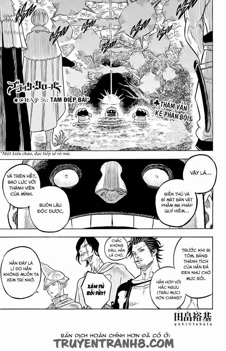 Black Clover – Pháp Sư Không Phép Thuật 56 trang 0