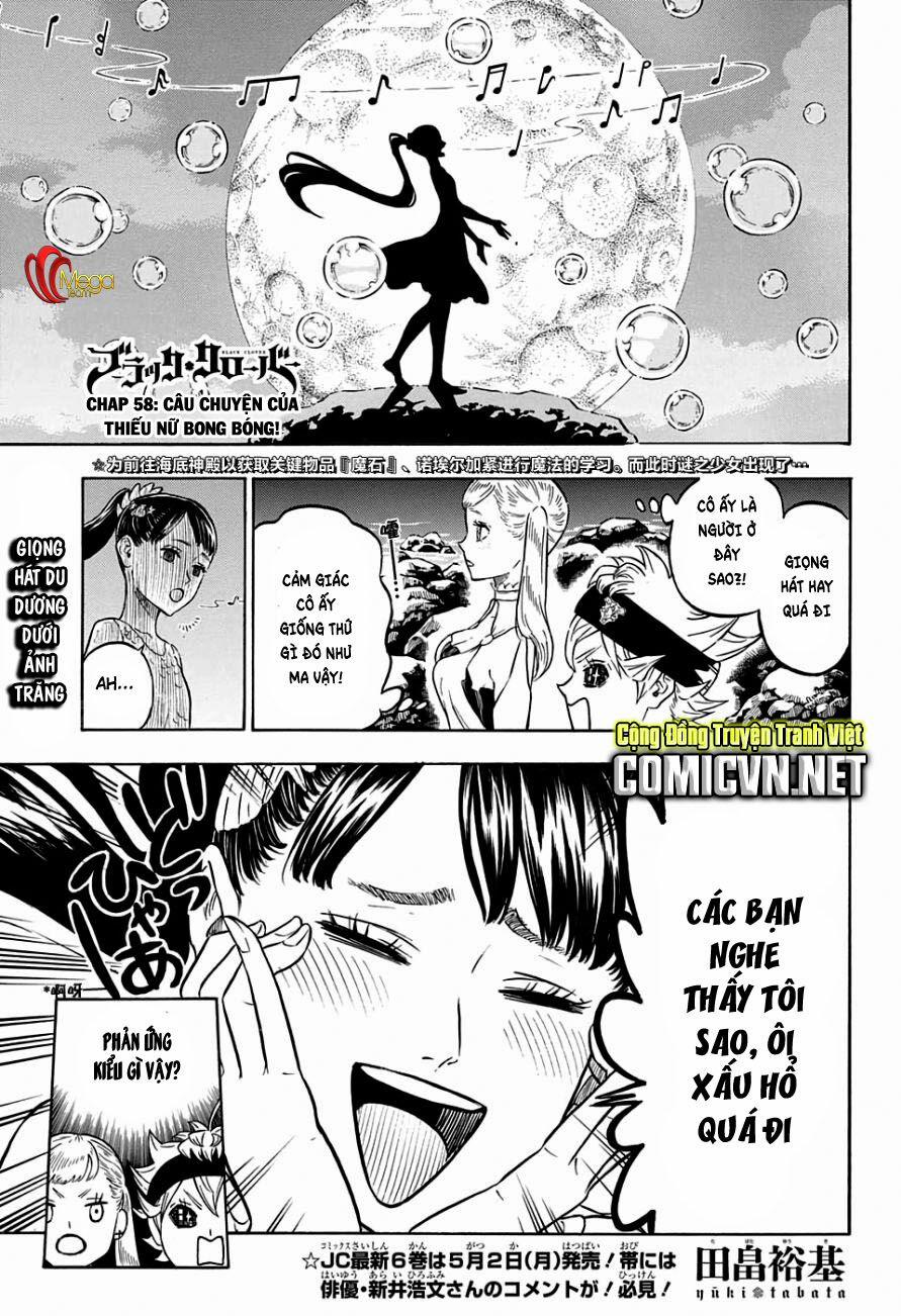 Black Clover – Pháp Sư Không Phép Thuật 58 trang 1