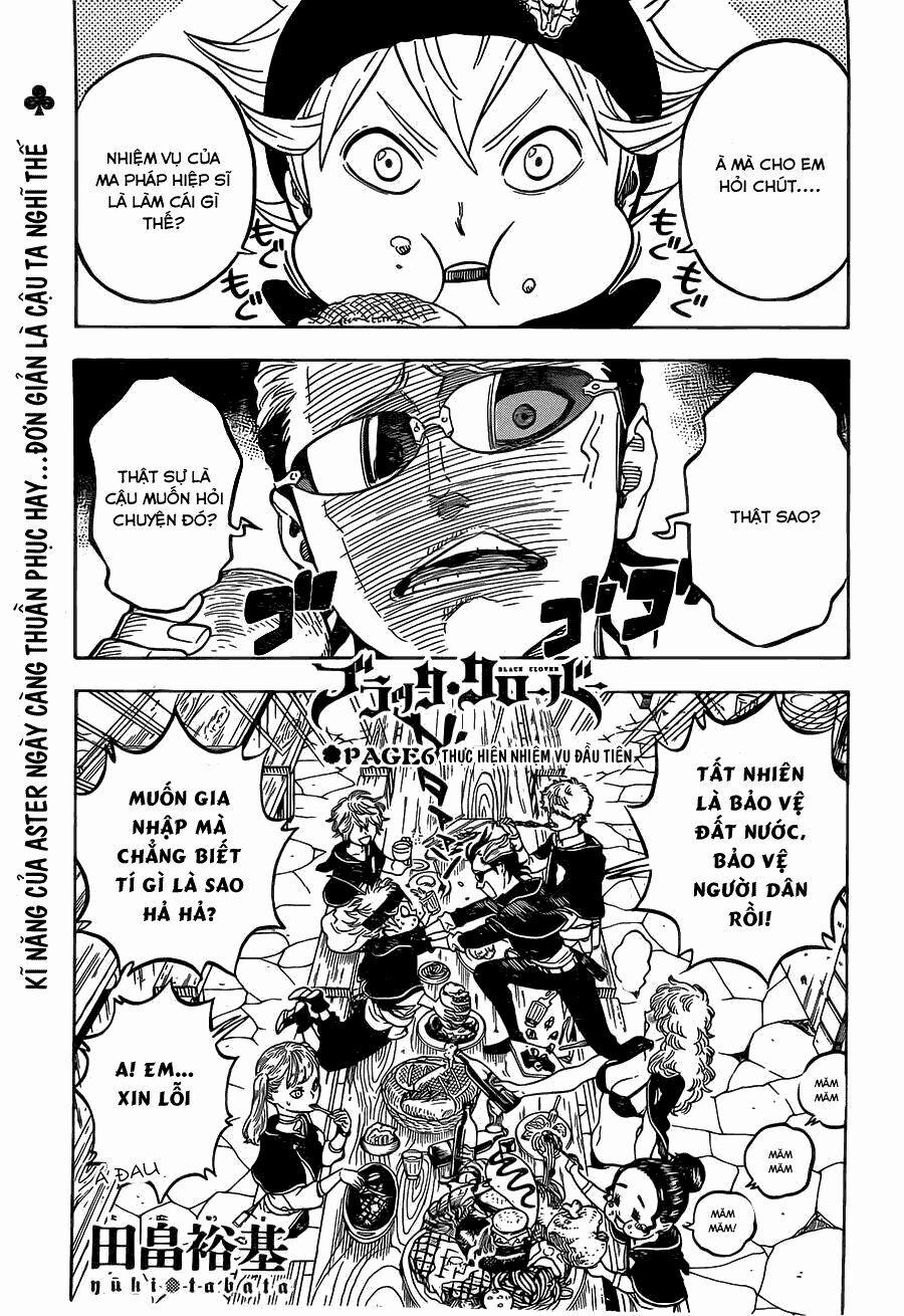 Black Clover – Pháp Sư Không Phép Thuật 6 trang 0
