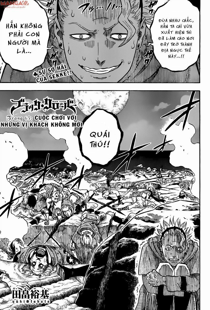 Black Clover – Pháp Sư Không Phép Thuật 63 trang 1