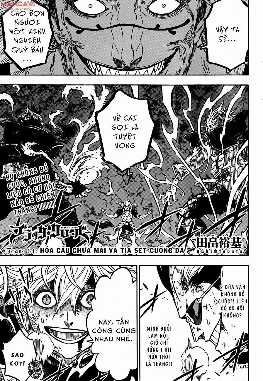 Black Clover – Pháp Sư Không Phép Thuật 64 trang 1