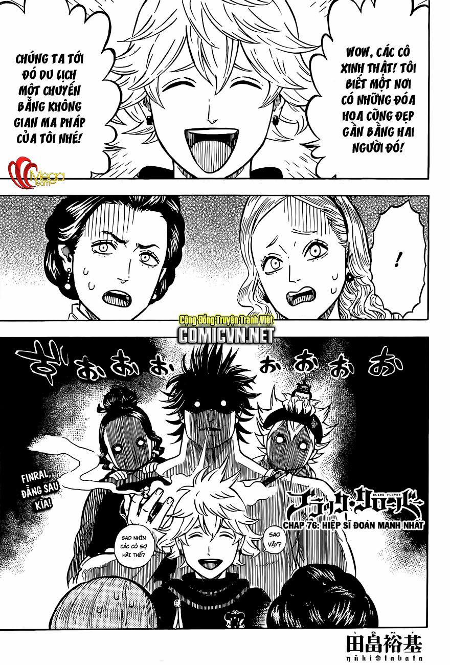 Black Clover – Pháp Sư Không Phép Thuật 76 trang 1