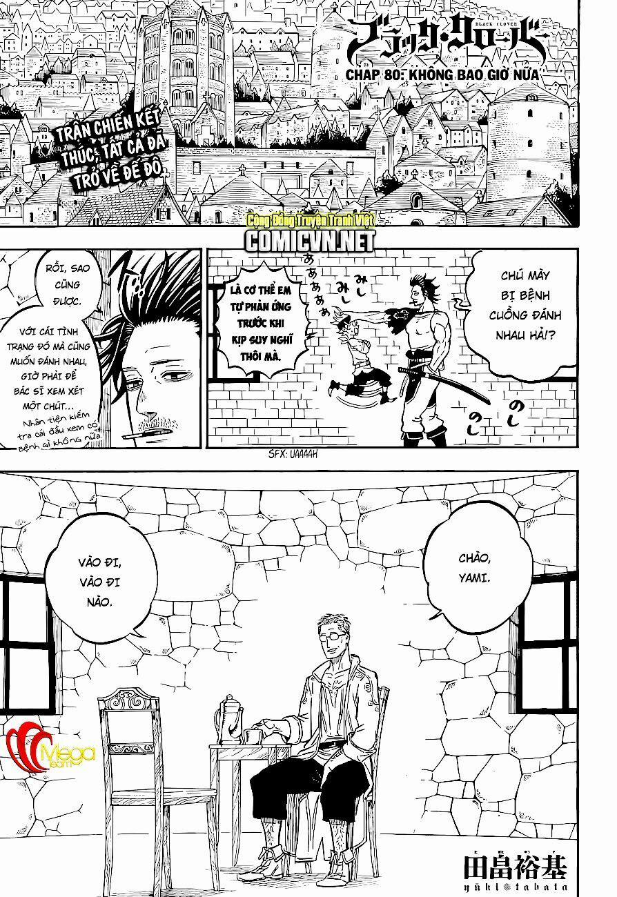 Black Clover – Pháp Sư Không Phép Thuật 80 trang 0