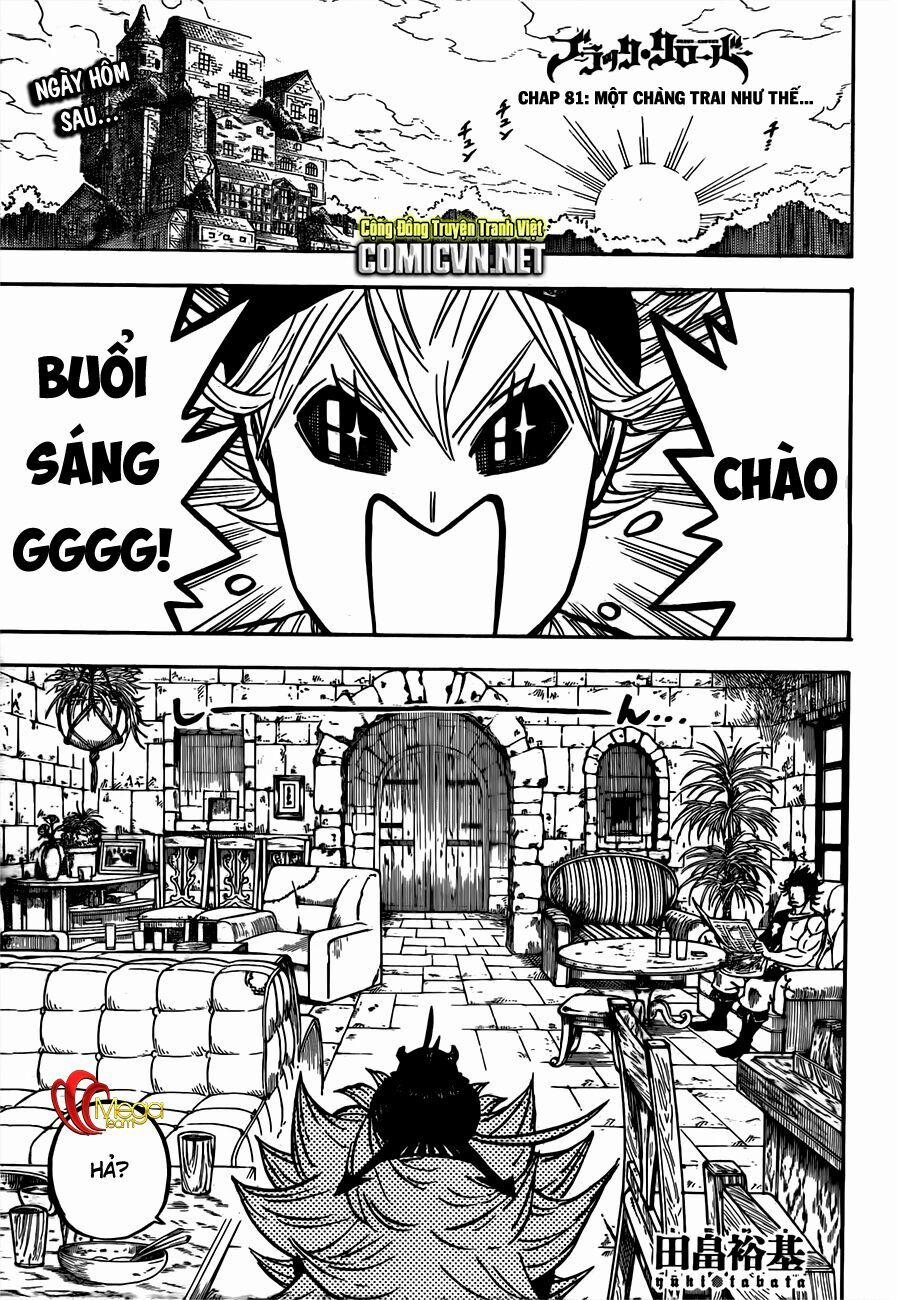 Black Clover – Pháp Sư Không Phép Thuật 81 trang 0