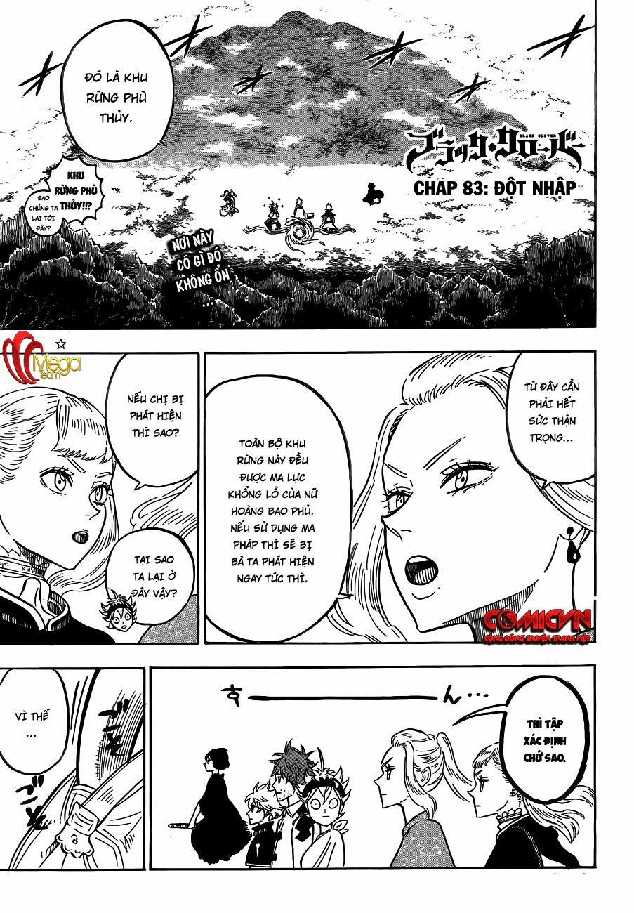 Black Clover – Pháp Sư Không Phép Thuật 83 trang 1