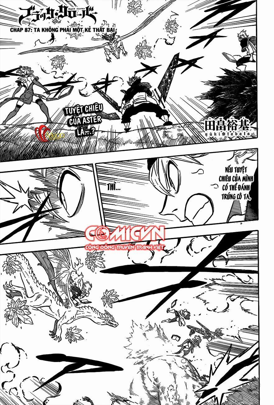 Black Clover – Pháp Sư Không Phép Thuật 87 trang 0