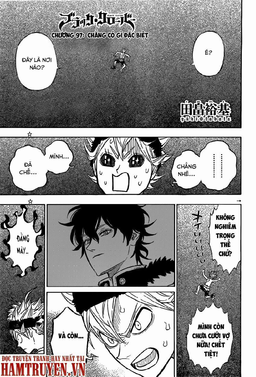 Black Clover – Pháp Sư Không Phép Thuật 97 trang 1