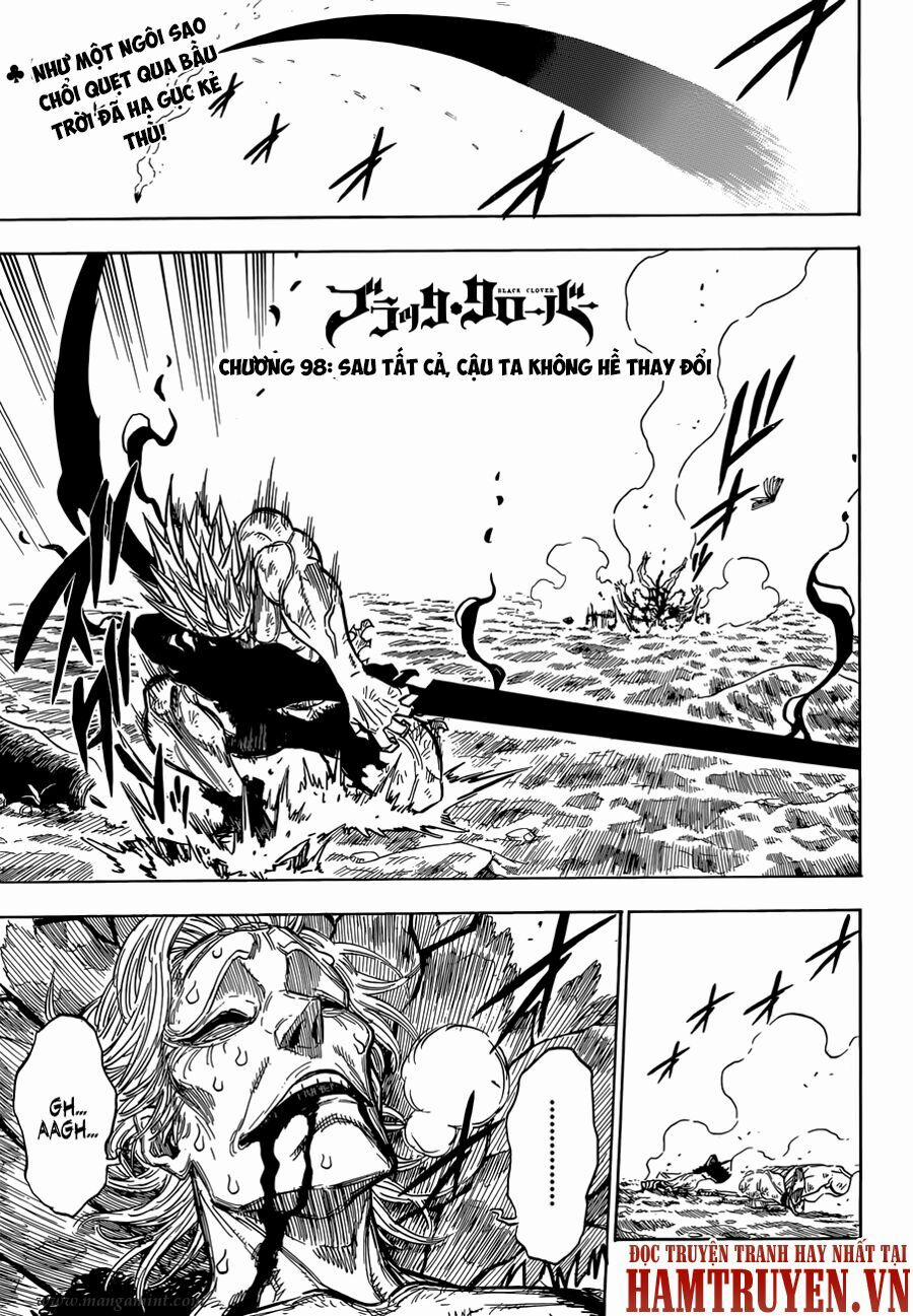 Black Clover – Pháp Sư Không Phép Thuật 98 trang 0
