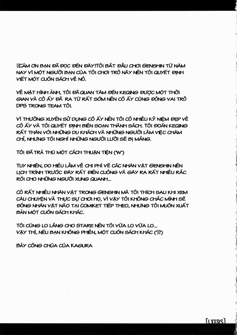 Black na Keqing ni Saimin o Oneshot trang 19