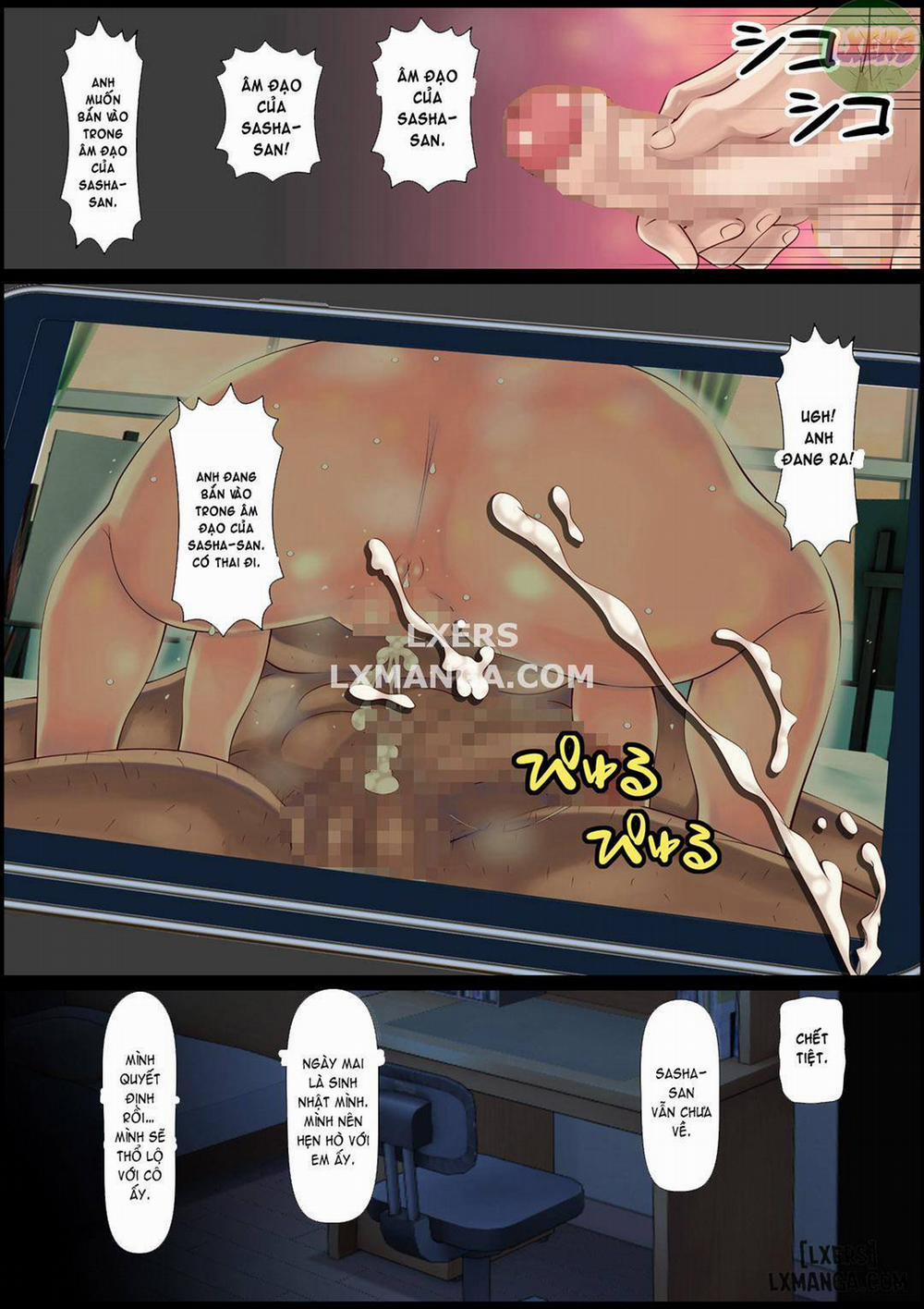 Blond Joshi Ryuugakusei Tanetsuke Press Namahame Taiken Oneshot trang 36