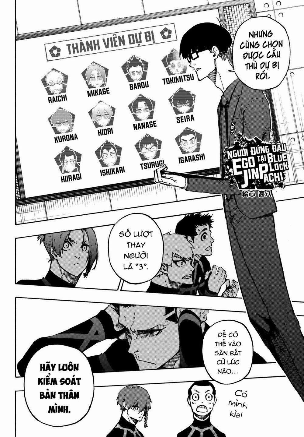 Blue Lock 112 trang 6