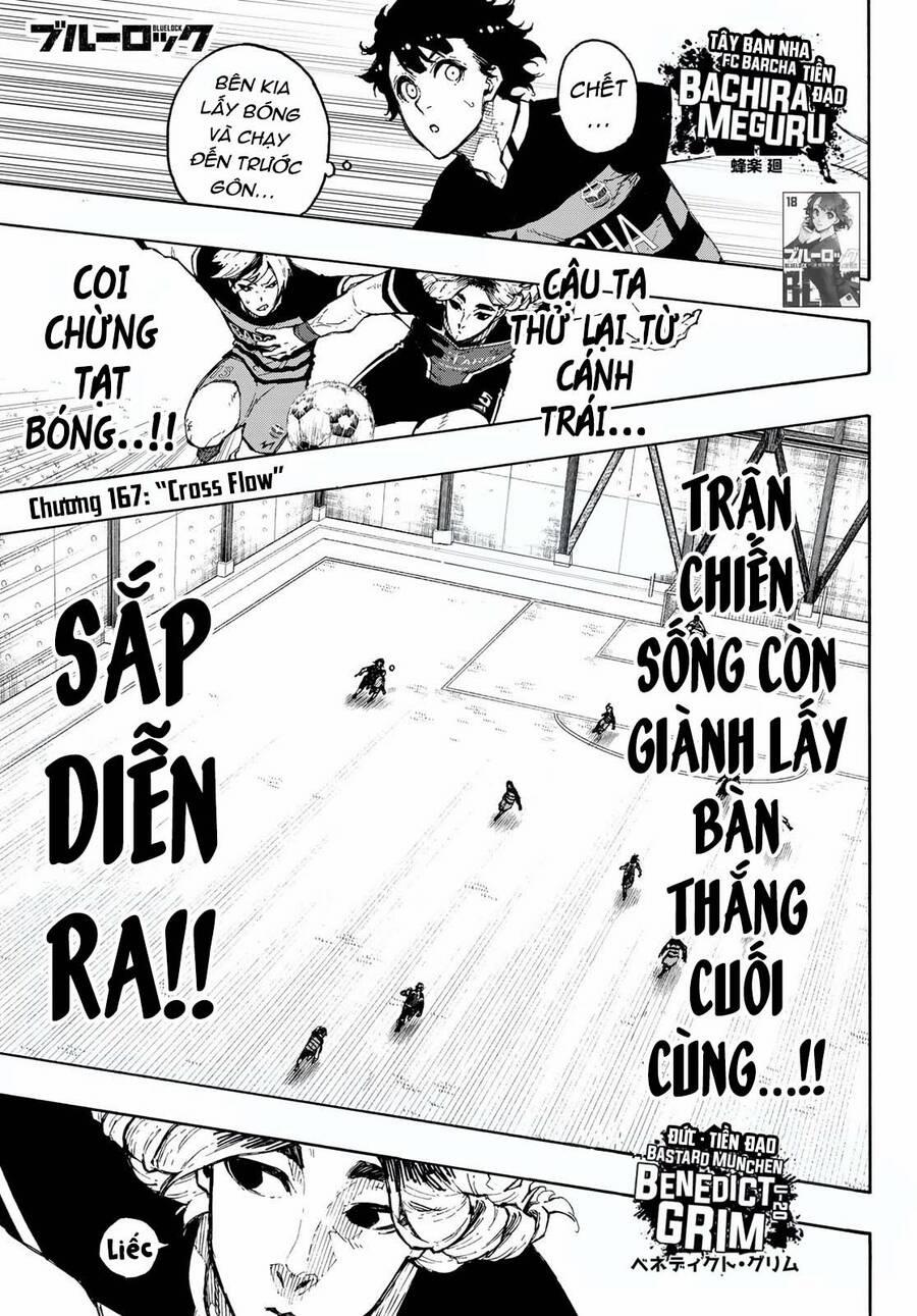 Blue Lock 167 trang 3