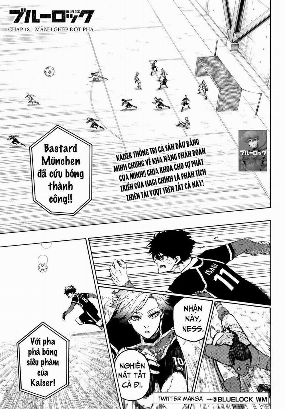 Blue Lock 181 trang 3