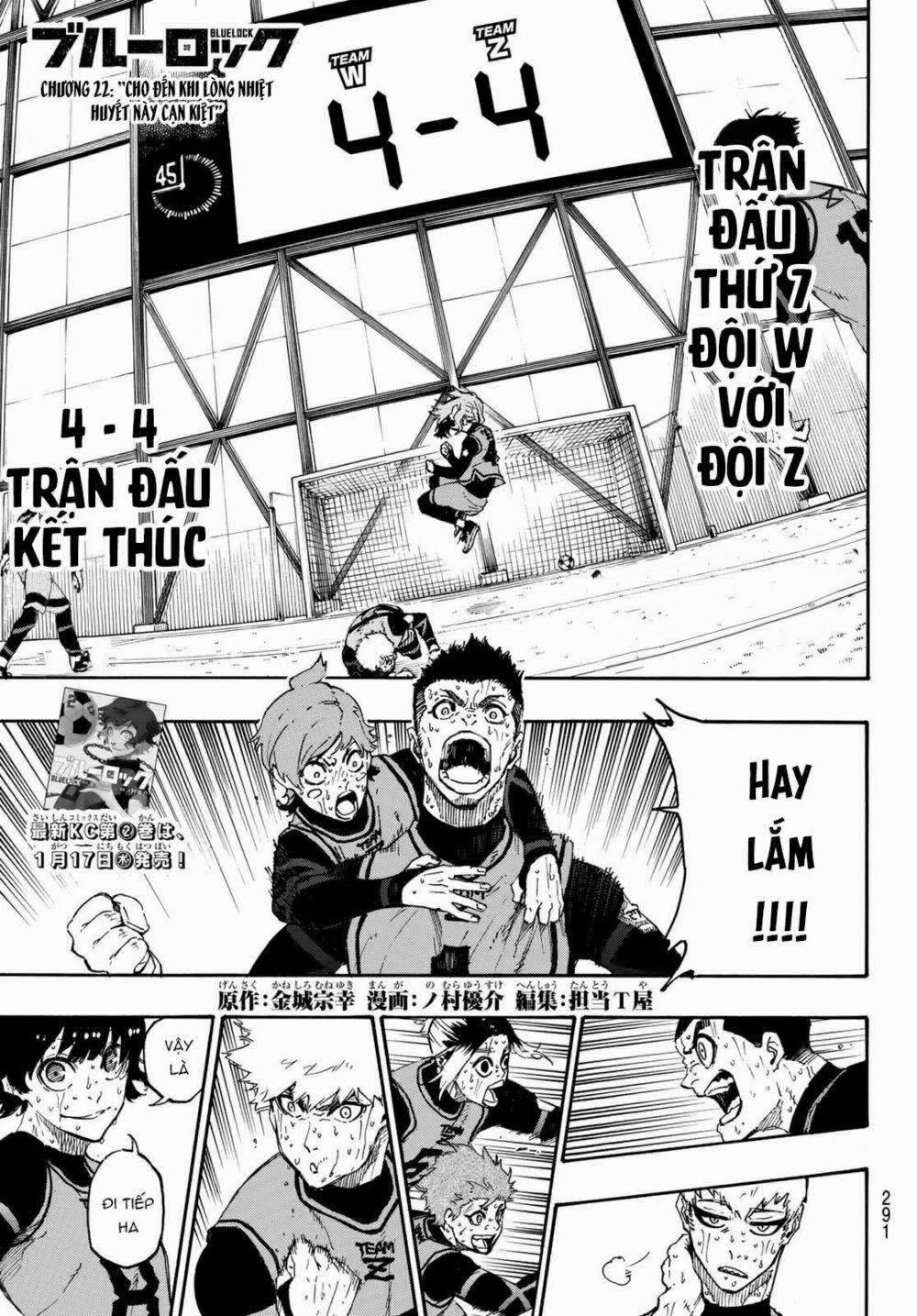 Blue Lock 22 trang 2