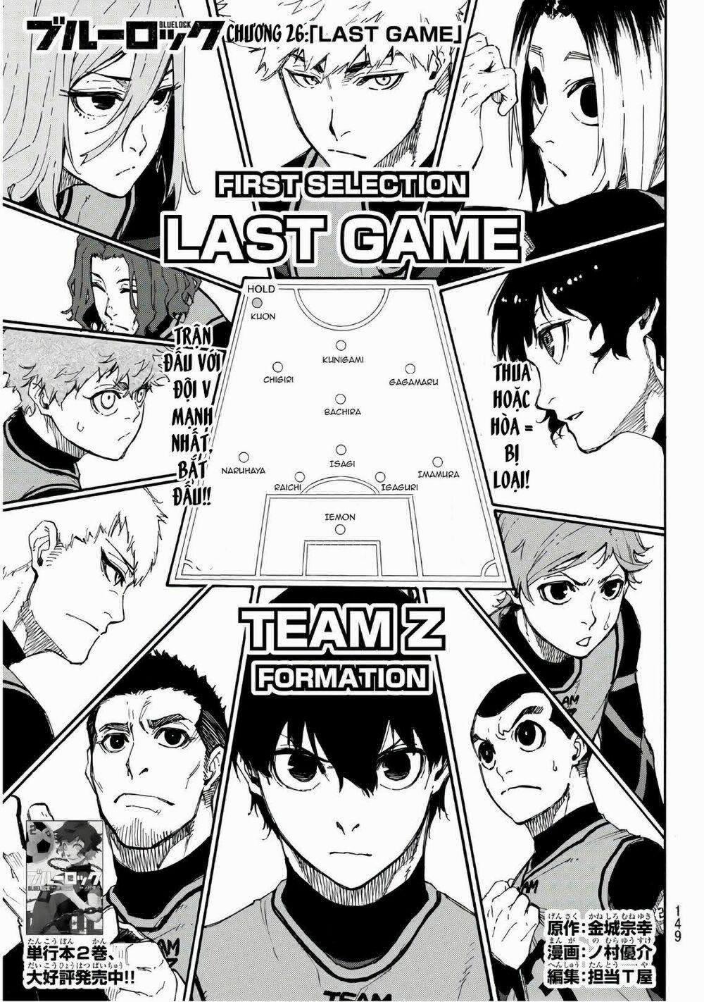 Blue Lock 26 trang 3