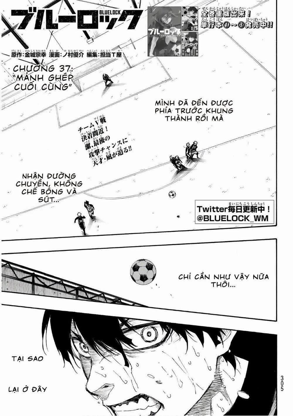 Blue Lock 37 trang 3