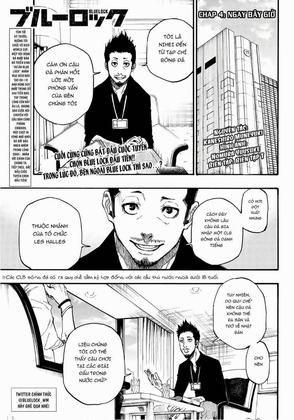 Blue Lock 4 trang 2