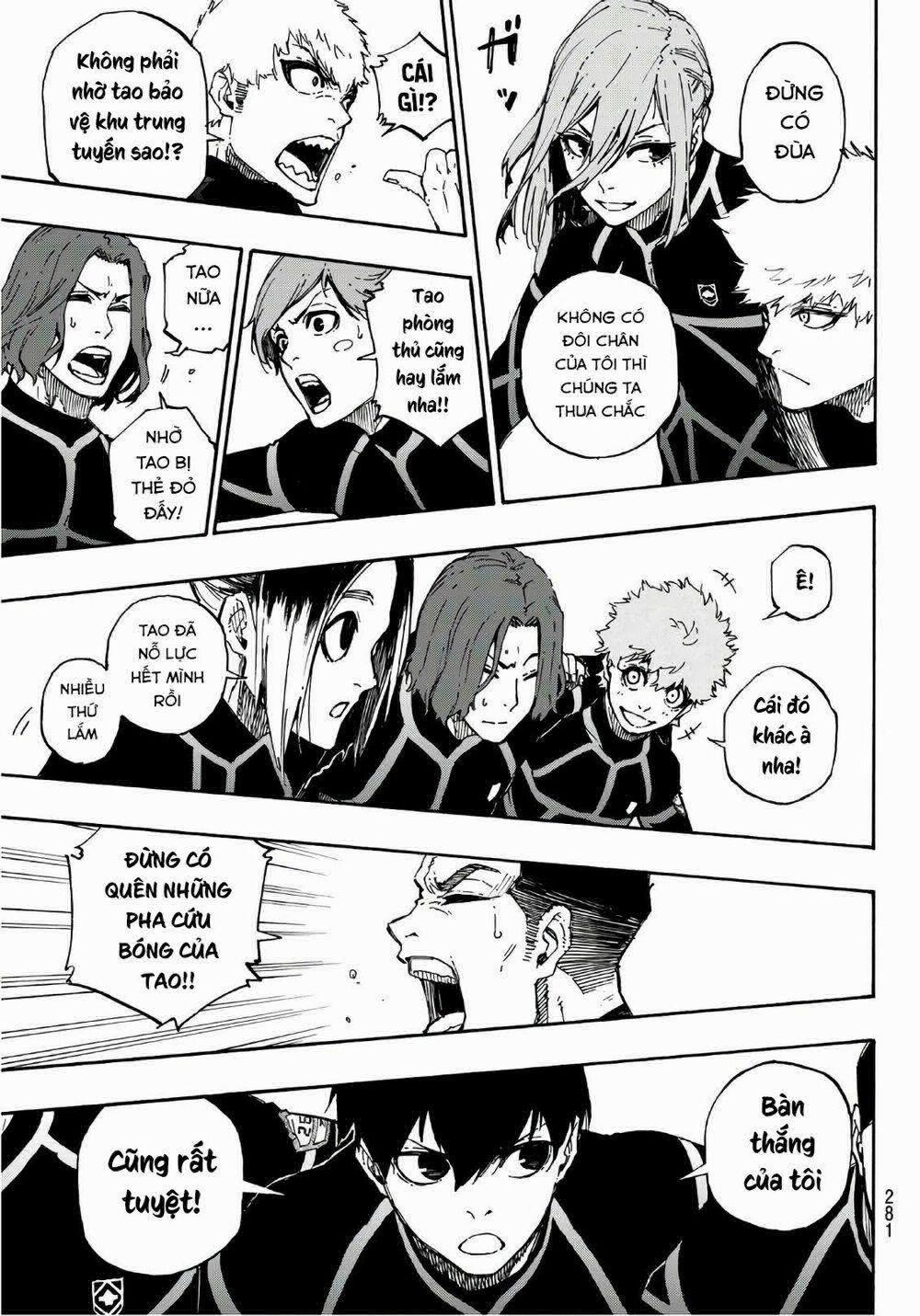 Blue Lock 40 trang 17