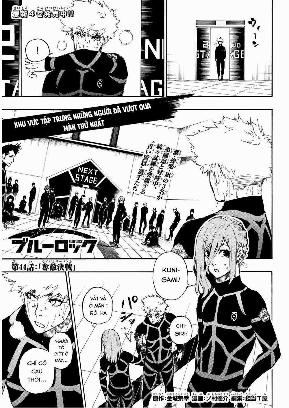 Blue Lock 44 trang 3