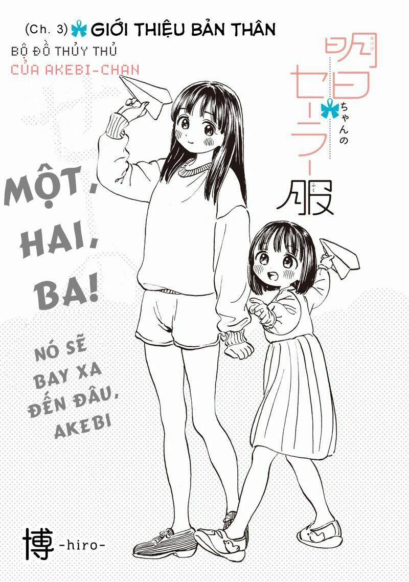 Bộ Đồng Phục Thuỷ Thủ Của Akebi – Chan 3 trang 0