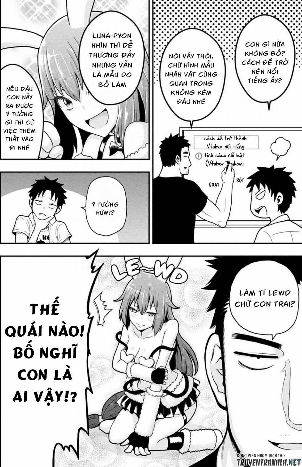Bố Tôi Là Nữ Hoàng Của Giới Vtuber 4 trang 10