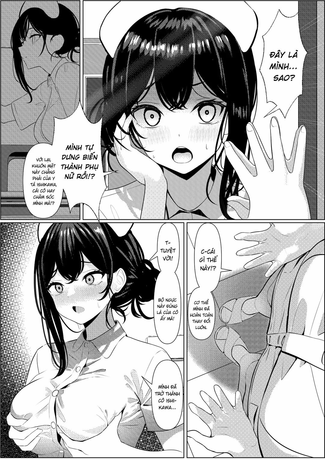 Bocchi de Shinda Ore ga Bishoujo Nurse ni Natta Hanashi Oneshot trang 6