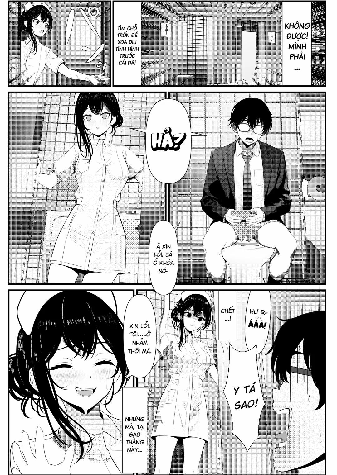 Bocchi de Shinda Ore ga Bishoujo Nurse ni Natta Hanashi Oneshot trang 8