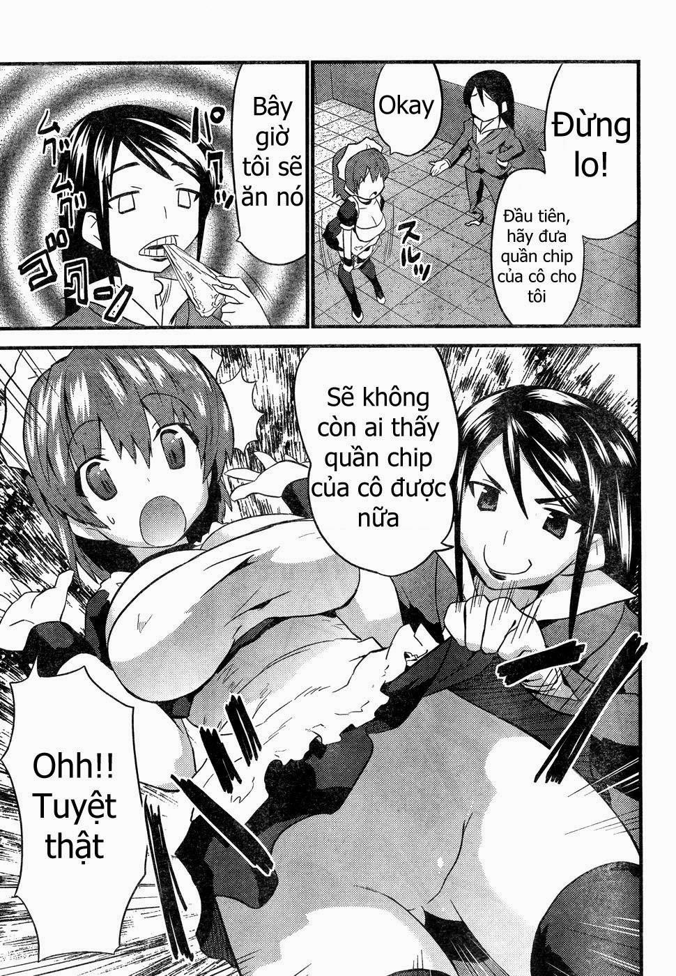 Boin Tantei vs Kaitou Sanmensou Oneshot trang 10