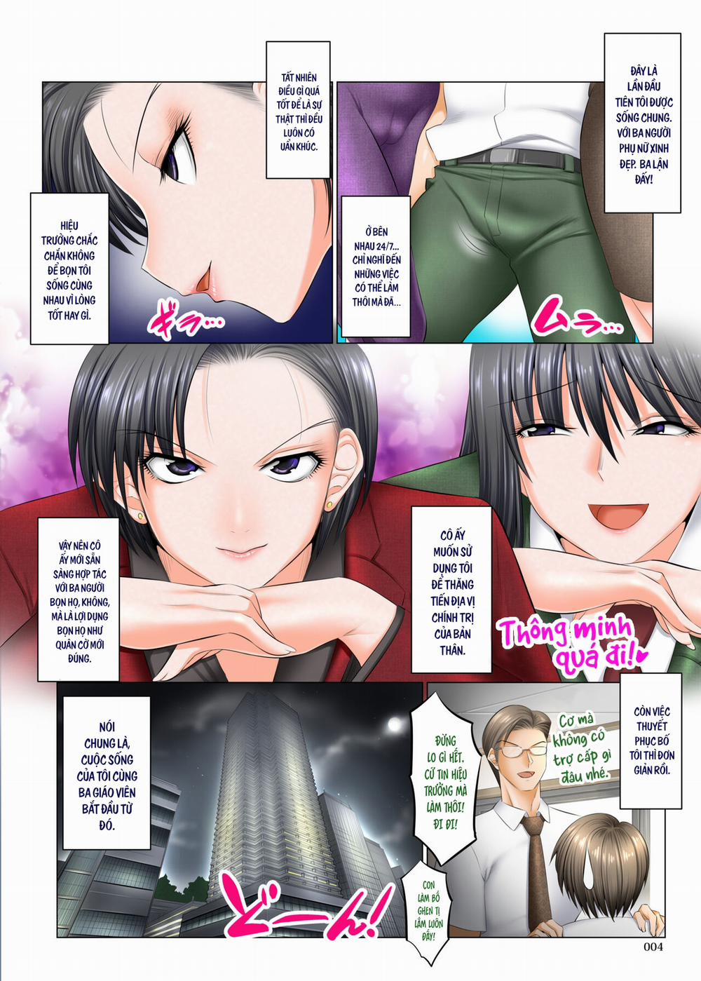 Boku Igai Inpo no Sekai 5 Harem Dousei Seikatsu Hen Oneshot nứng trang 4