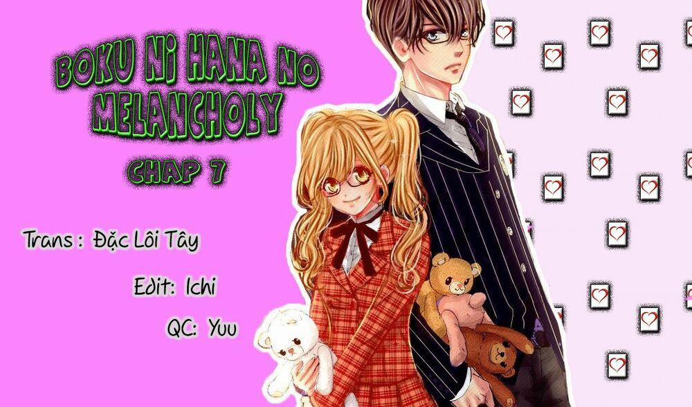 Boku Ni Hana No Melancholy 7 trang 1