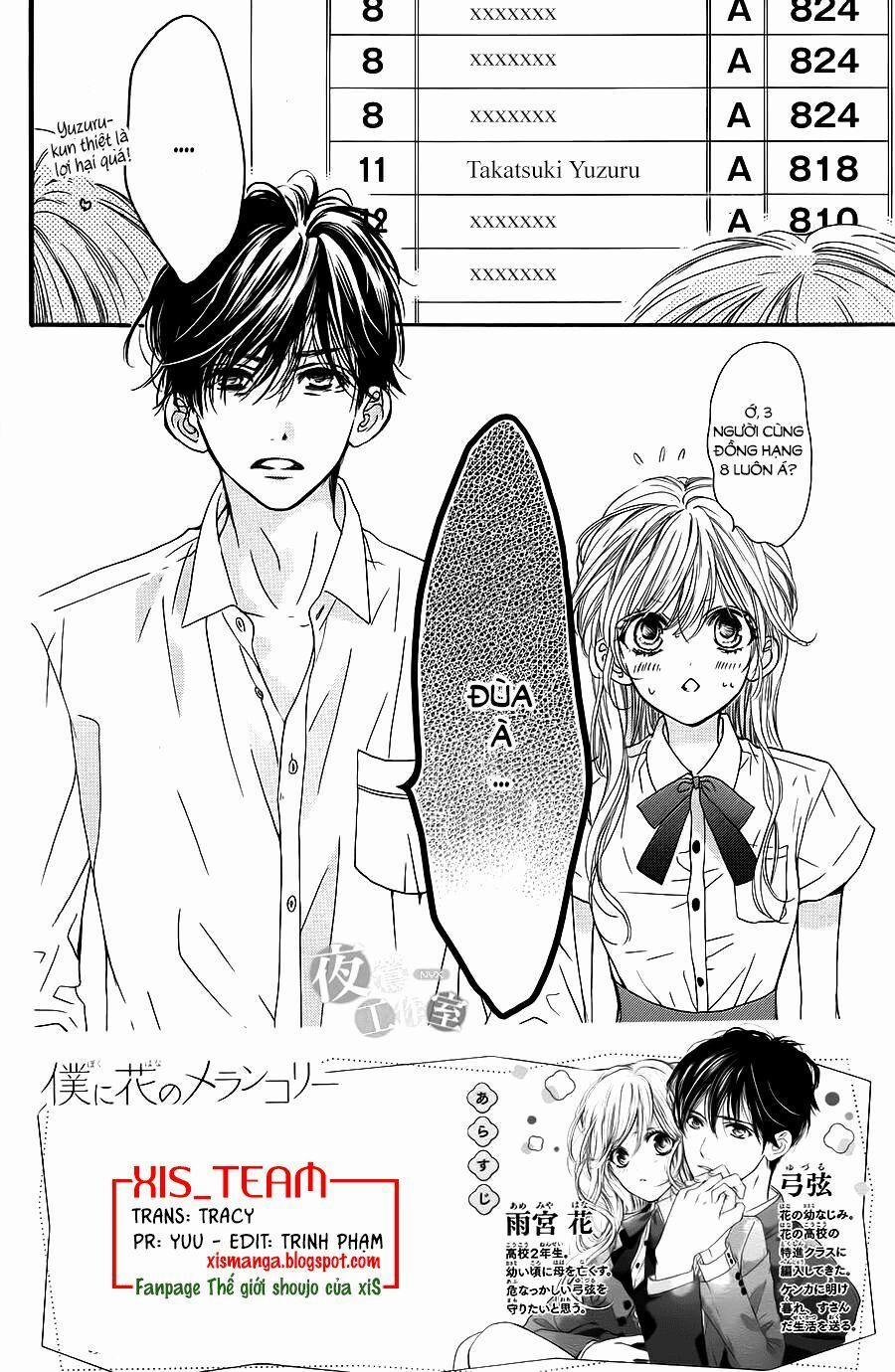 Boku Ni Hana No Melancholy 8 trang 1