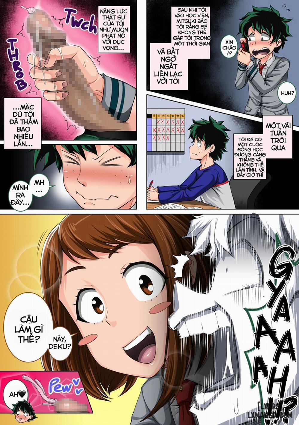 Boku no Harem Academia: 3-wa Ochako Hen Oneshot trang 3