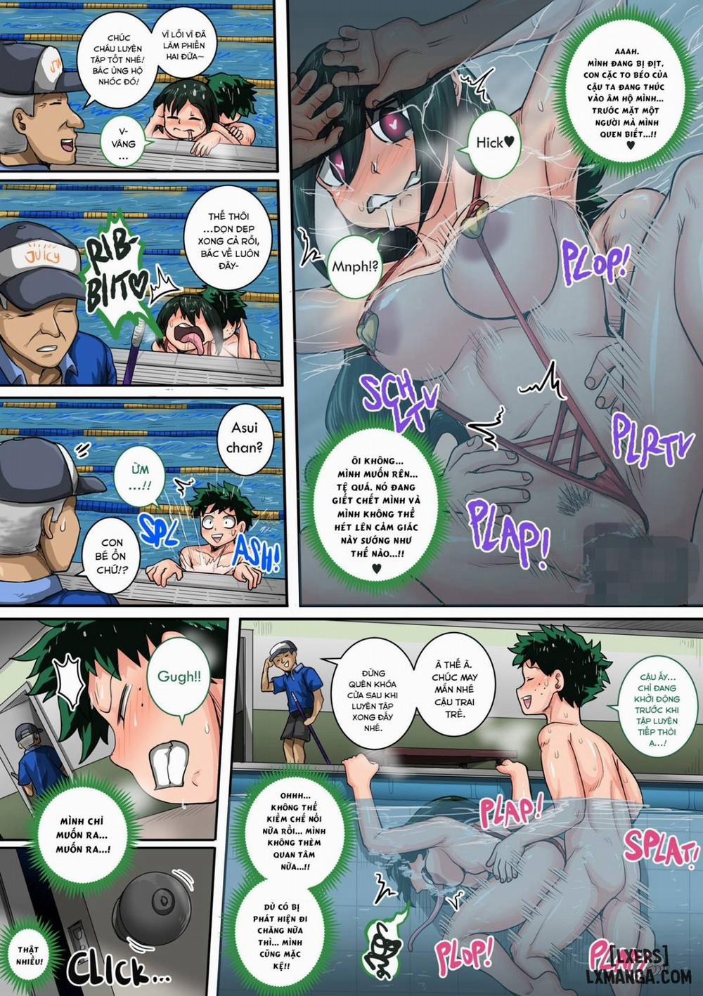Boku no Harem Academia 6-wa "Doubutsu-teki na Kanojo" Oneshot trang 61
