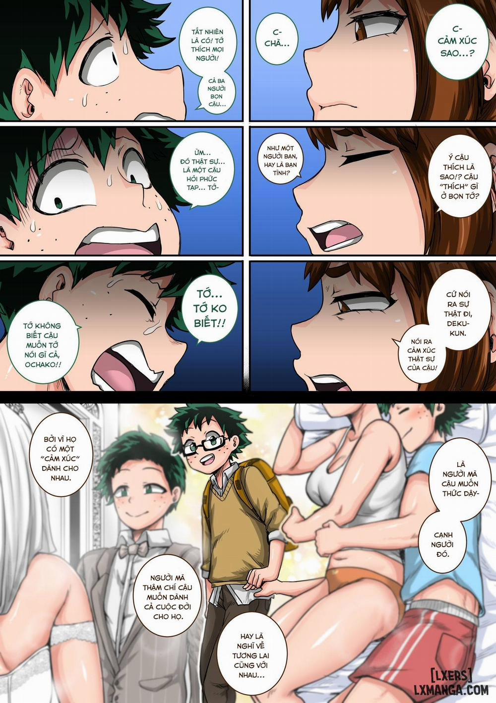 Boku no Harem Academia 6-wa "Doubutsu-teki na Kanojo" Oneshot trang 75