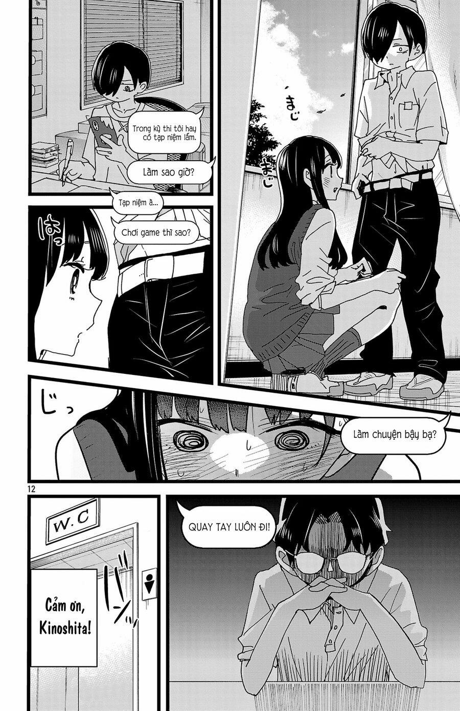 Boku No Kokoro Yabai Yatsu 142 trang 12