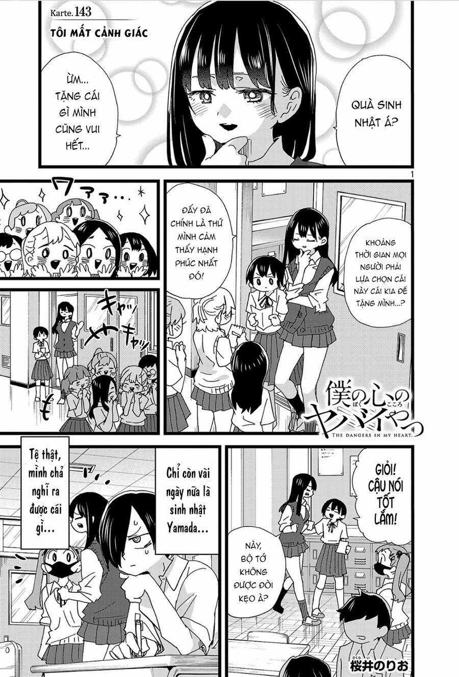 Boku No Kokoro Yabai Yatsu 143 trang 1