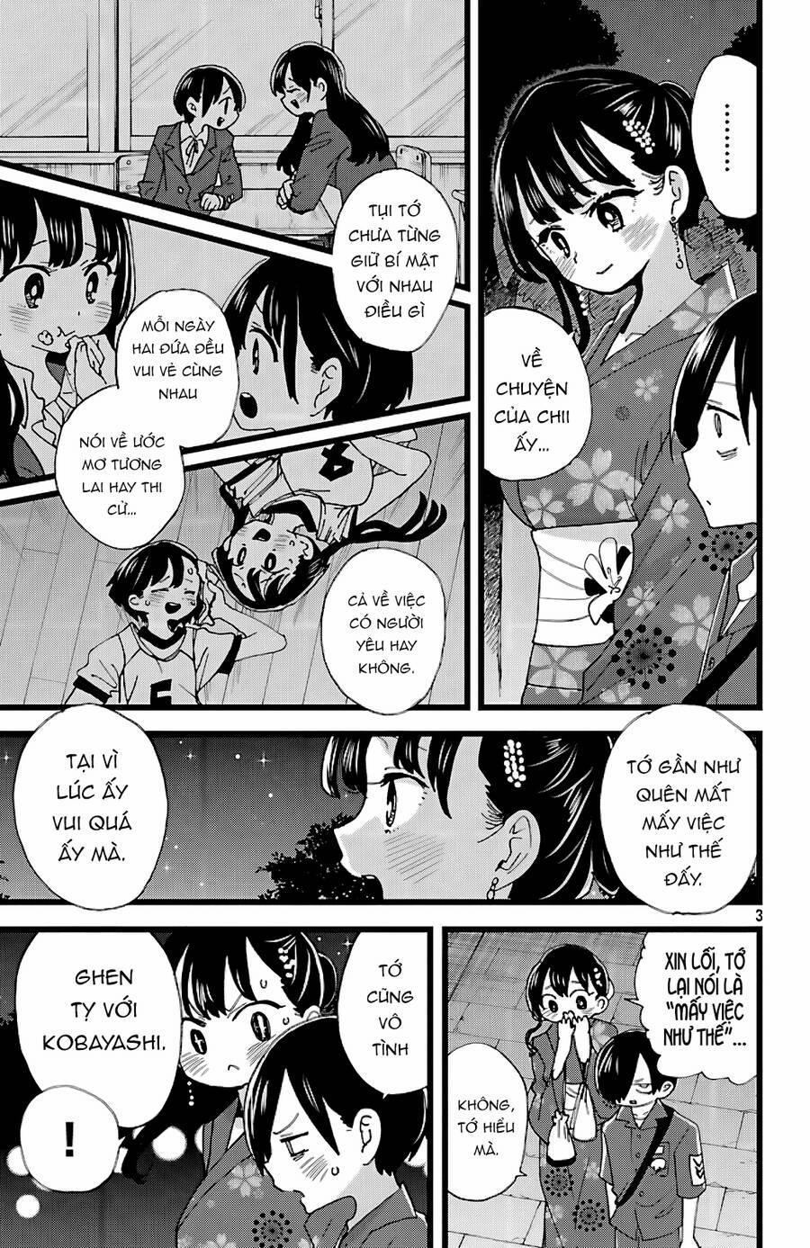 Boku No Kokoro Yabai Yatsu 148 trang 3