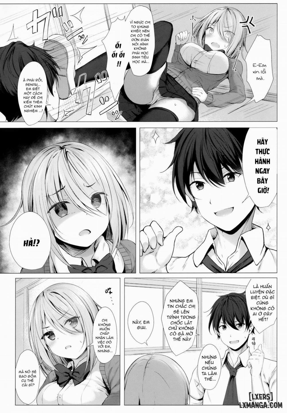 Boku no Loli Senpai wa Chiisai kedo Ookii Ken Oneshot trang 3