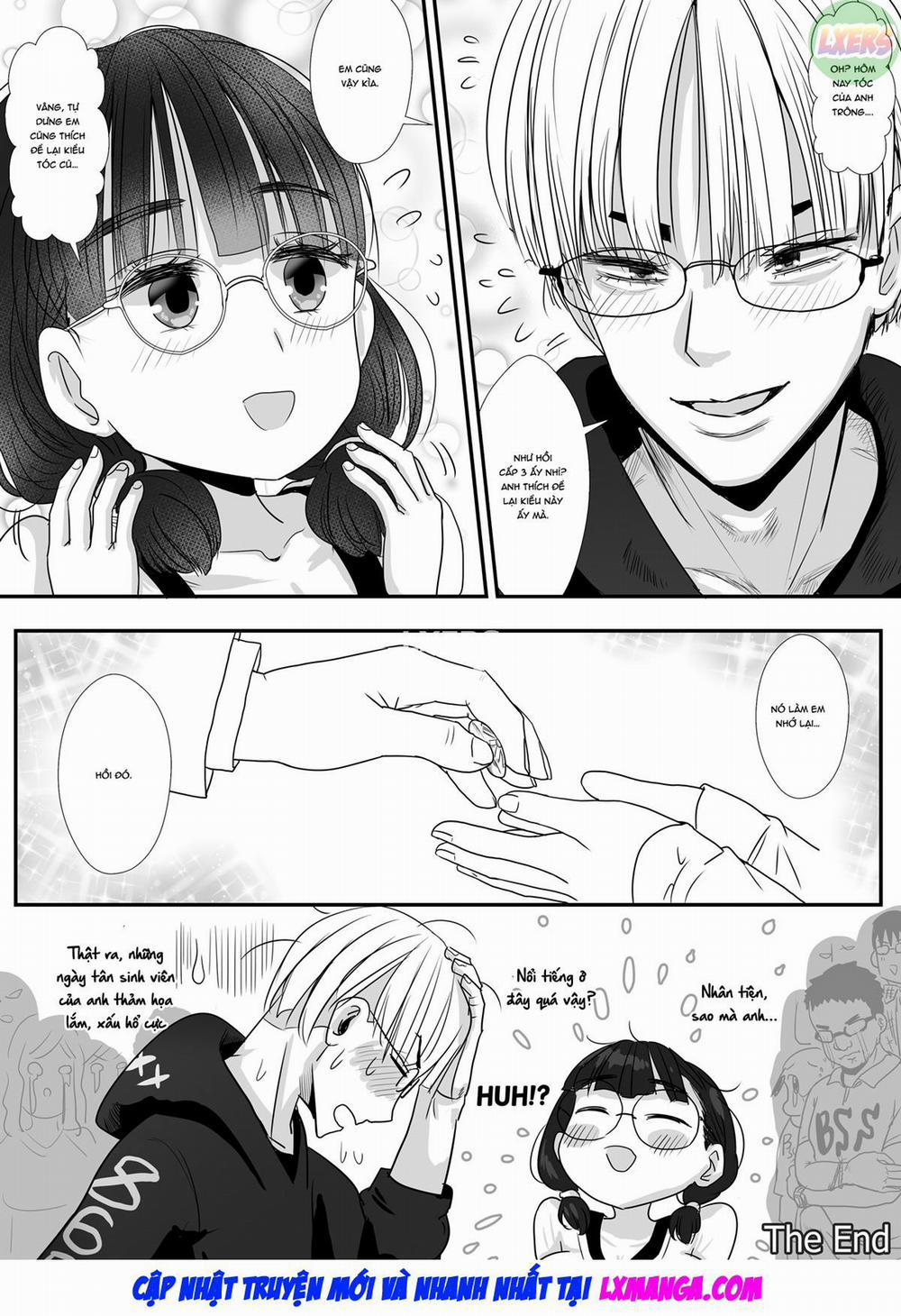 Boku o 2-nenkan Omoi Tsuzukete Onaji Daigaku ni Nyuugaku Shitekita Uchiki na Bakunyuu Kouhai-chan to Icha Love Sex Oneshot trang 41