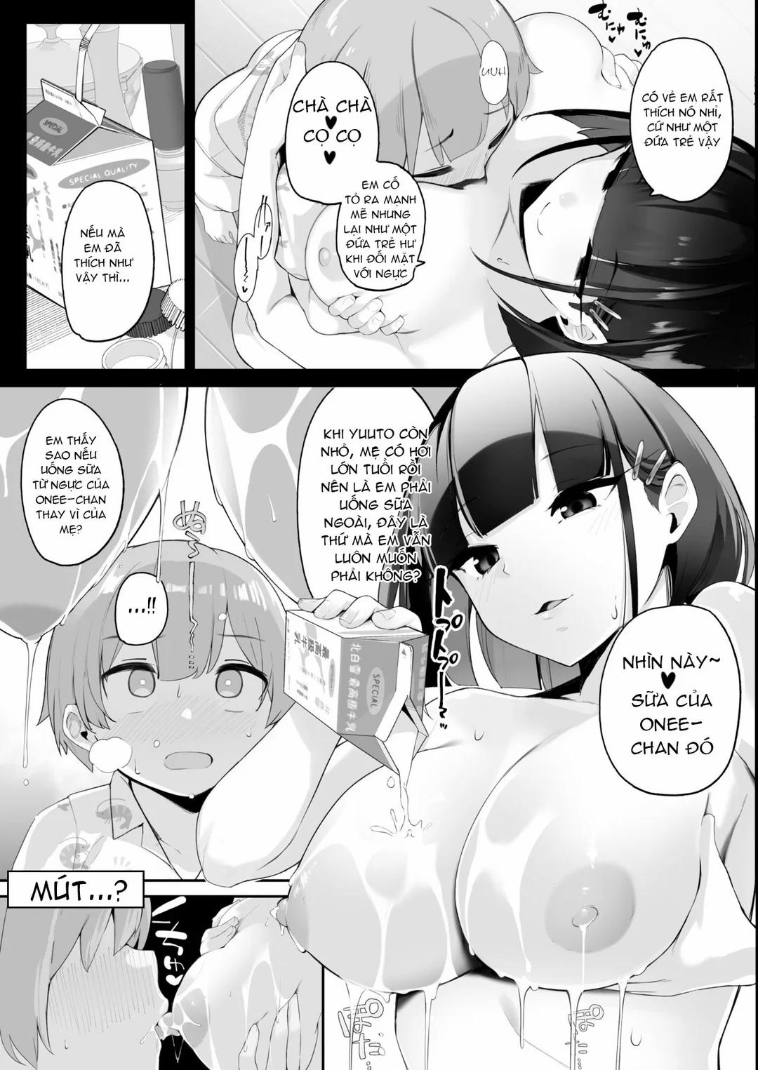 Boku to Gasatsu na Onee no Seiyoku Shori Seikatsu Oneshot trang 12