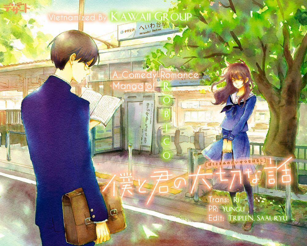 Boku To Kimi No Taisetsu Na Hanashi 23 trang 1