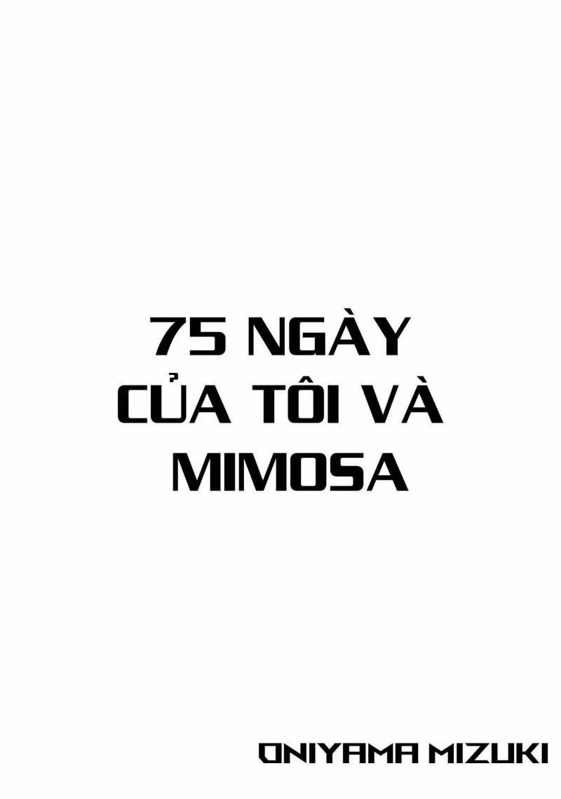 Boku To Mimoza No 75-Nichi 1 trang 3