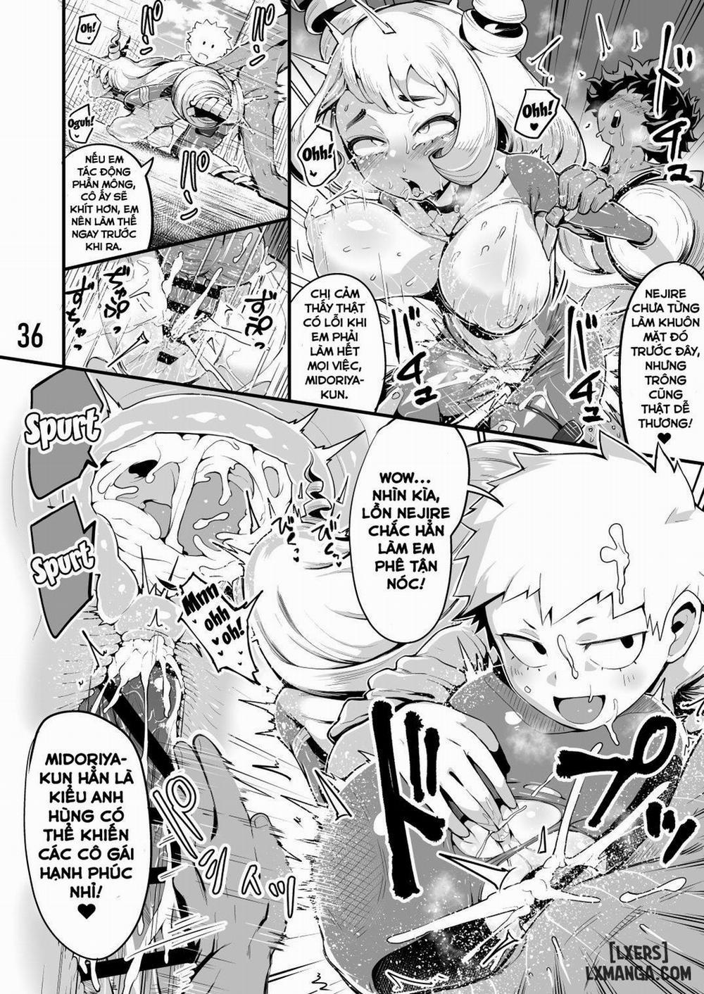 Boku to Nottori Villain Nakademia 3 Oneshot trang 34