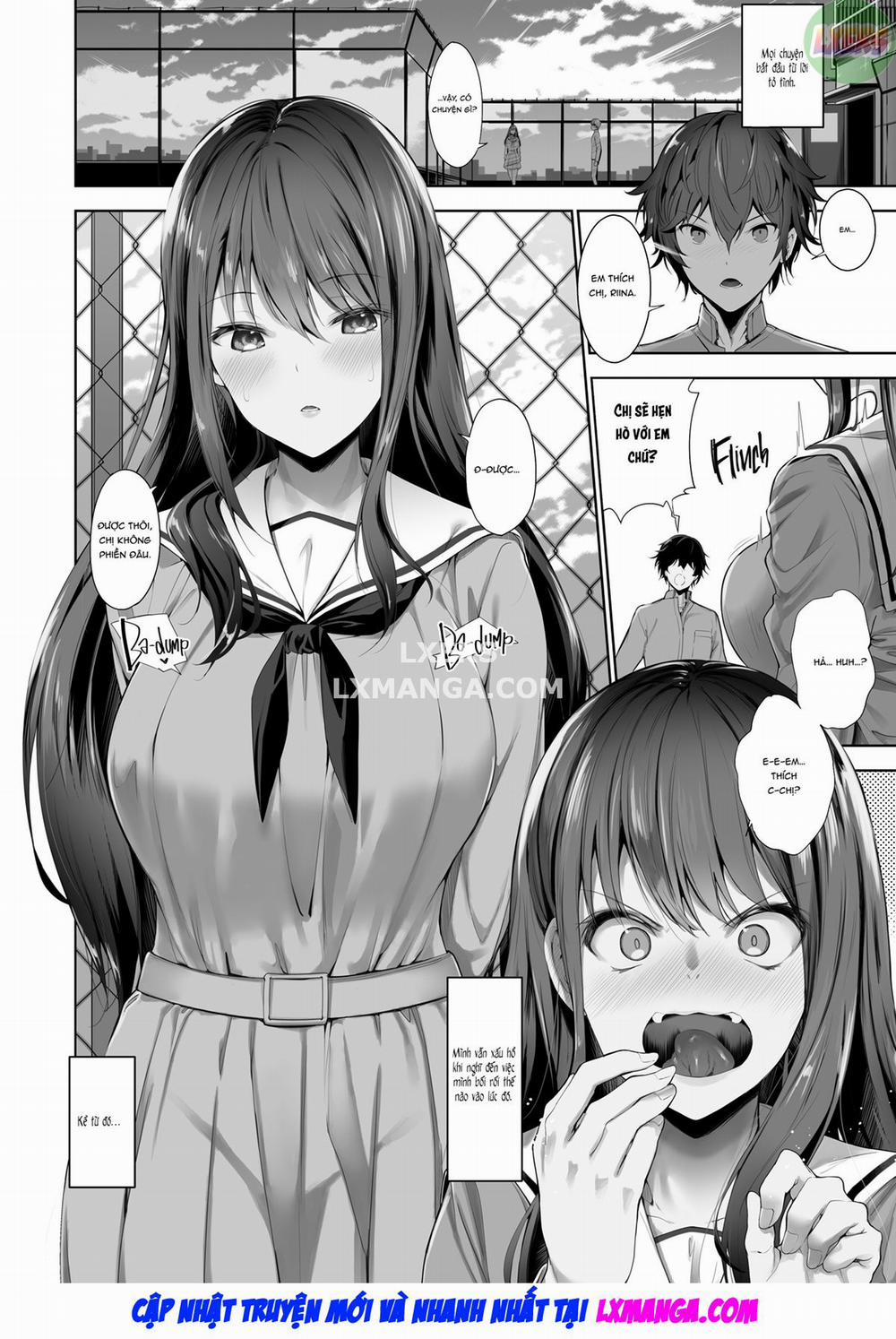 Boku to Riina Senpai no Himitsu no Bukatsudou ~Mysterious na Senpai ga Hatsujou shite H ni Muchuu ni Naru Hanashi~ Oneshot trang 3