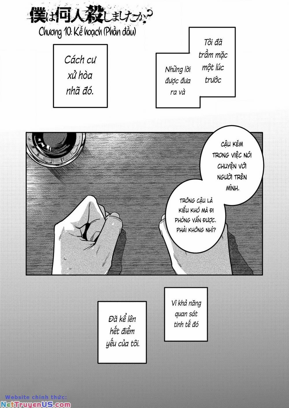 ''boku Wa Nannin Koroshimashita Ka? 10 trang 1
