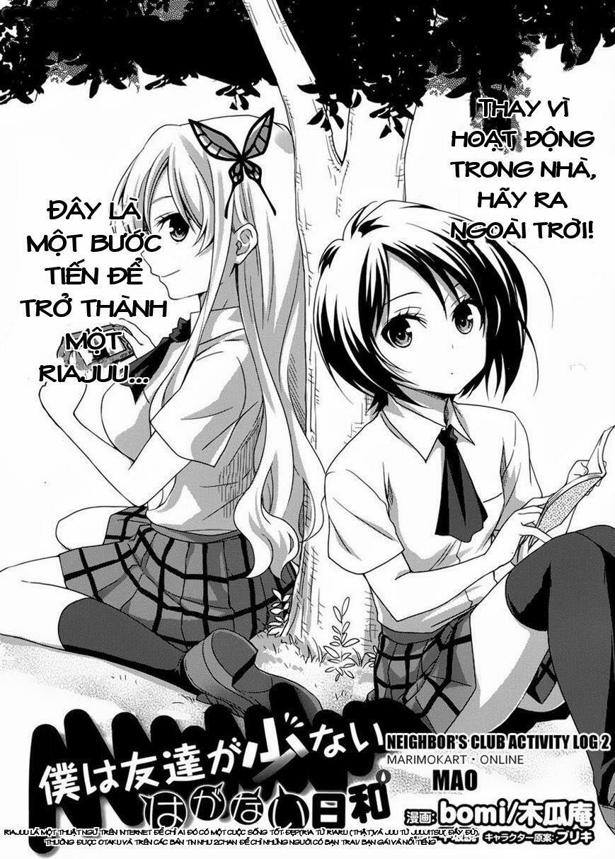 Boku Wa Tomodachi Ga Sukunai: Haganai Hiyori 2 trang 2