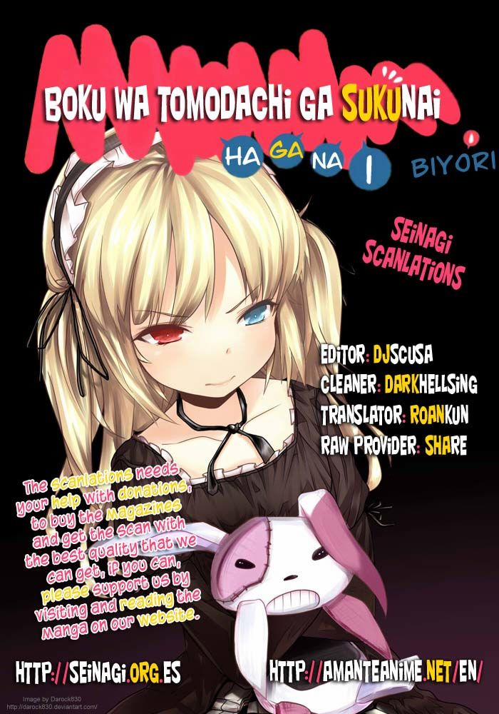 Boku Wa Tomodachi Ga Sukunai: Haganai Hiyori 8 trang 1